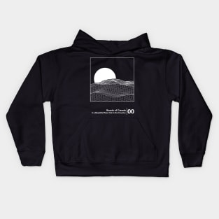 In a Beautiful Place Out in the Country - BOC / Minimal Style Graphic Artwork Kids Hoodie
